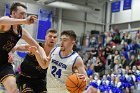 MBBall vs Emerson  Wheaton College Men's Basketball vs Emerson College. - Photo By: KEITH NORDSTROM : Wheaton, basketball, MBBall2023, Emerson